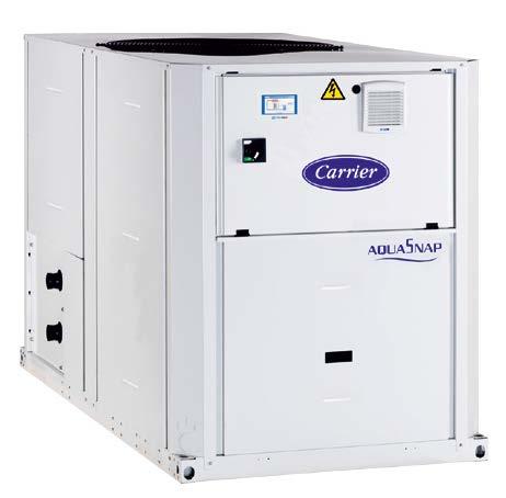 REVERSIBLE AIR-TO-WATER HEAT PUMPS 30RQS Commercial and industrial applications The AquaSnap range of liquid chillers/air-to-water heat pumps was designed for commercial (air conditioning of offices,