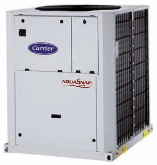 HIGH TEMPERATURE AIR-TO-WATER HEAT PUMPS 61AF 65 o C Application flexibility High temperature heat pump range was designed for commercial applications, such as the heating of offices, apartments and