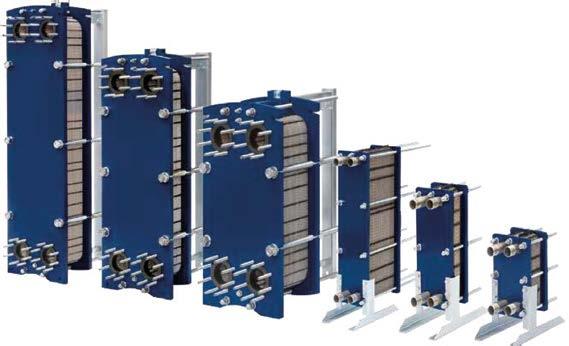 GASKETED PLATE HEAT EXCHANGERS 10TE NEW Air Treatment Solution 10TE gasketed plate heat exchangers are particularly well-suited to exchanges between two fluids, and therefore to a wide range