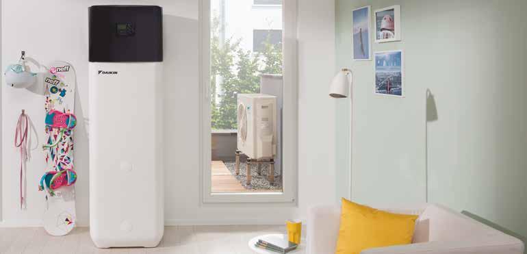 LOW TEMPERATURE ECH 2 O thermal store range: additional hot water comfort Combine your indoor unit with a thermal store to achieve the ultimate comfort at home.