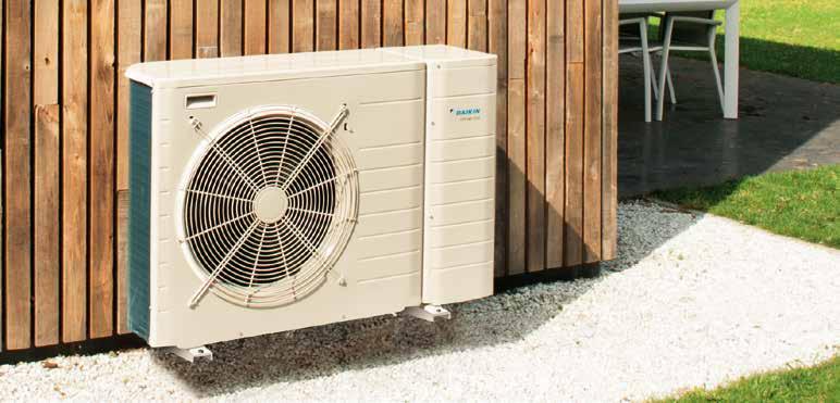 LOW TEMPERATURE The 11-16 kw range of Daikin Altherma Hot gas pass: hot gaseous refrigerant coming from the compressor