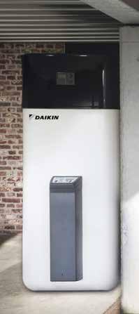 Daikin's NEW gas condensing unit Multifaceted Combine with solar and another heat source Highest hygiene Abides by superior standards for water sanitation Connectivity Features a wireless connection