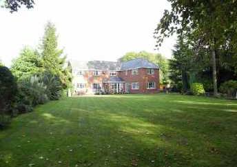 THE GROUNDS The property is located in one of the larger plots in Pogmoor and has a