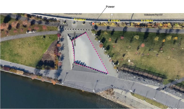 6 GEORGETOWN WATERFRONT PARK near intersection of Wisconsin Avenue & K Street NW Must keep path