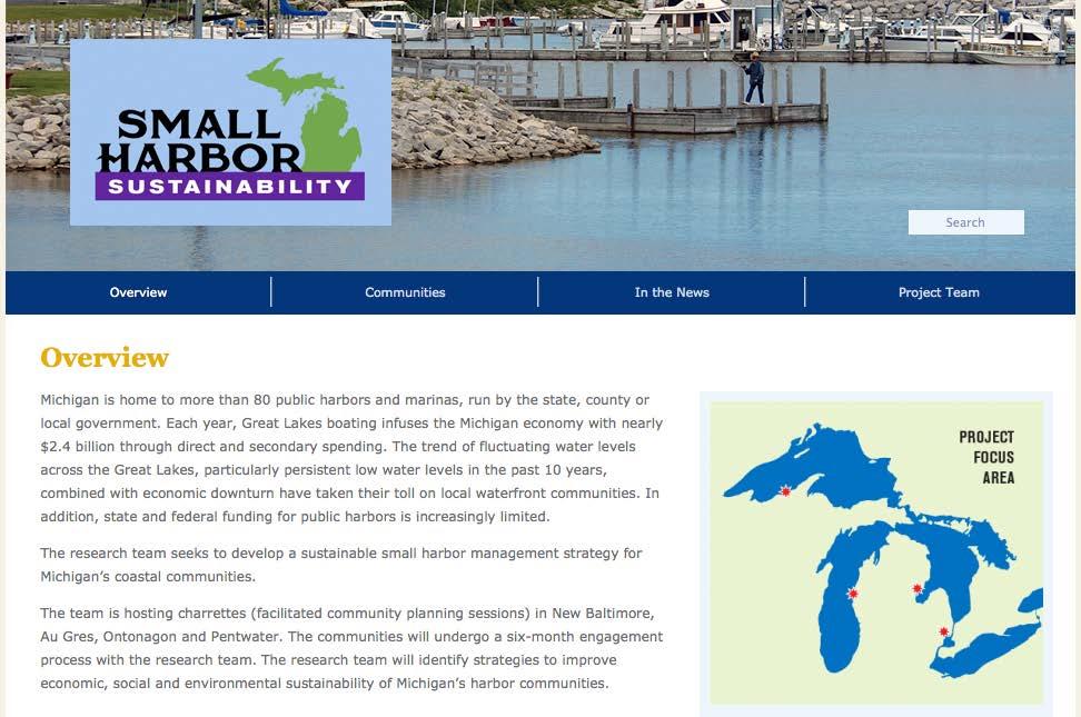 Project Website www.miseagrant.umich.