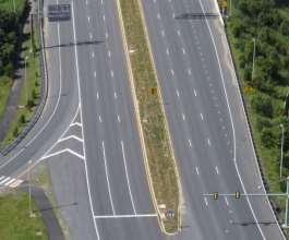 Concrete Median Barrier Bicycle and pedestrian facilities are being proposed along the