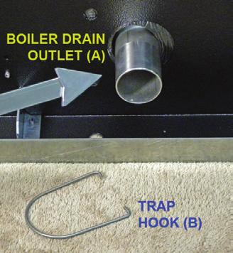 1.5.3 Condensate Trap Assembly - cleaning procedure NOTE It is the