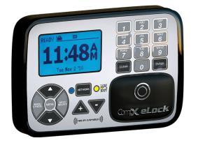 (keypad position) CompX elock (cabinet version) This lock MUST be purchased through CompX. 847-752-2500.