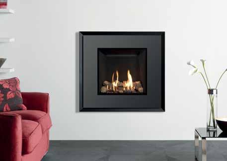 The front face can be selected in either graphite or ivory, with the bevelled graphite rear providing a harmonious or contrasting boarder depending on your choice.