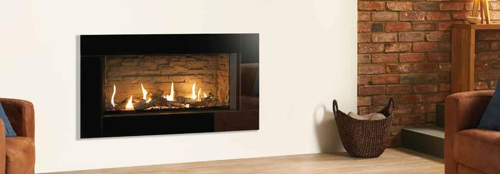 Eclipse Icon XS high EFFICIENCY high Eclipse 100 Icon XS with Ledgestone-effect Lining A truly magnificent and iconic design - the Eclipse Icon XS delivers in style with its sleek Black Glass frame.
