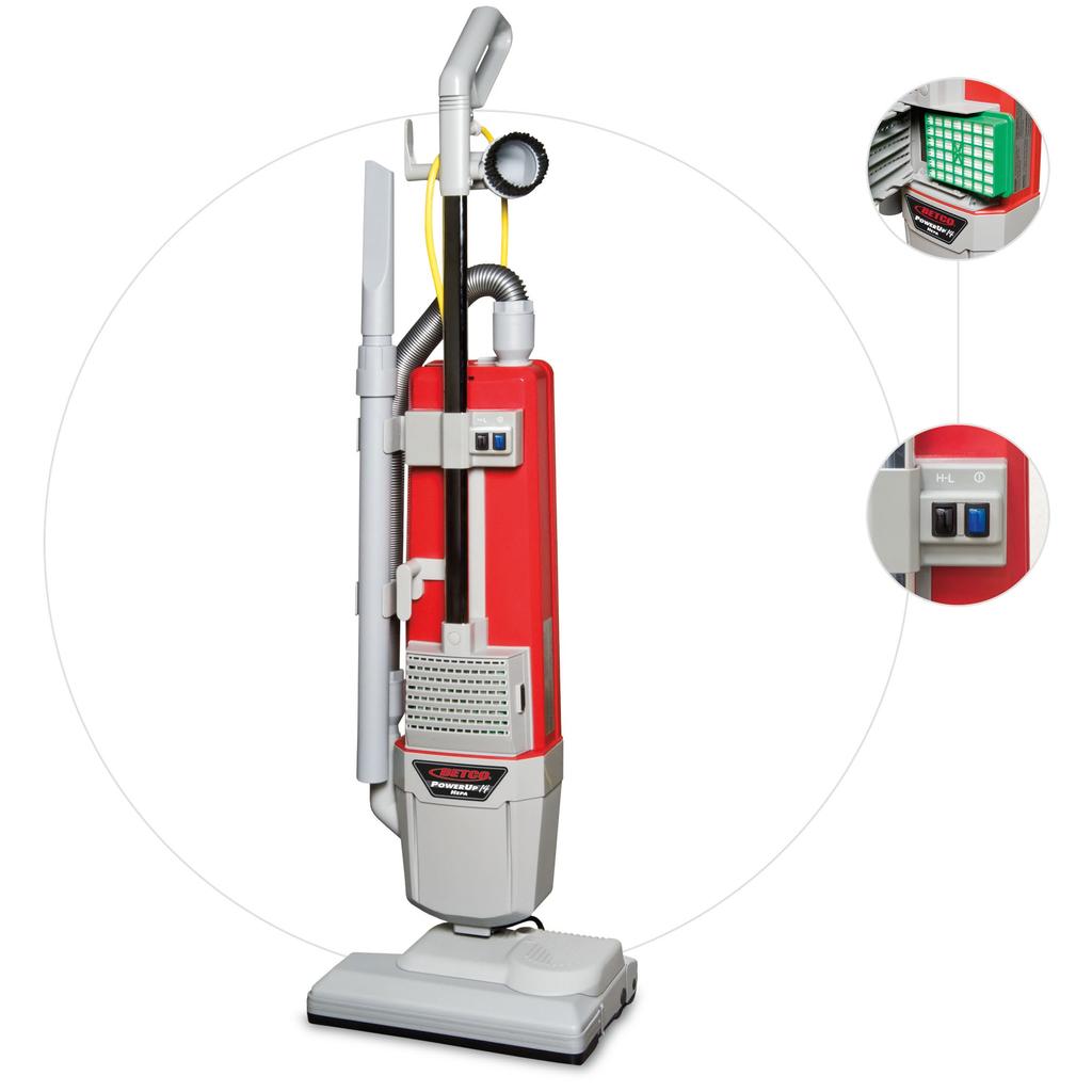 E29990-00 14 Upright Vacuum with HEPA Filter & Dual Power Operator and Parts Manual 1001 Brown Avenue Toledo,