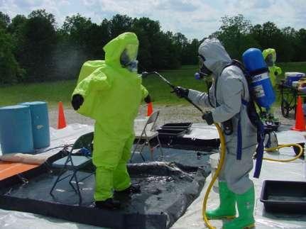 Monitor Decontamination As a front line survey instrument, the monitor will likely become