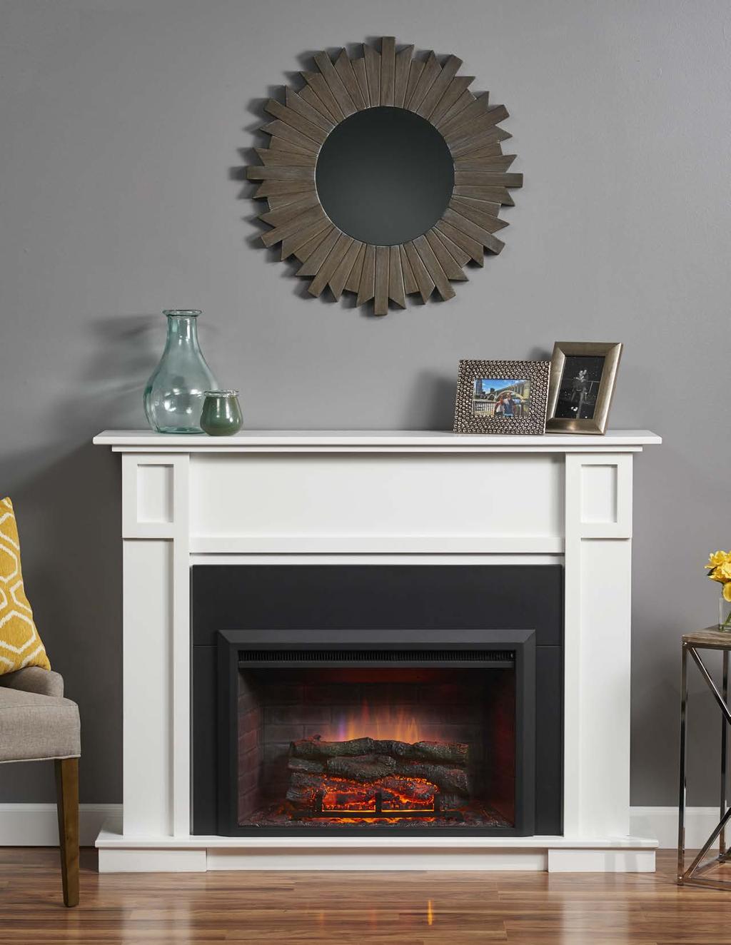 gallery collection indoor fireplaces Just plug in one of our electric fireplaces for instant ambiance in any room.