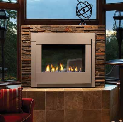 GS FIREPLES TWILIGHT MODERN INDOOR/ GS FIREPLE The Twilight Modern is an evolution of the industry s first indoor/outdoor see-through fireplace.