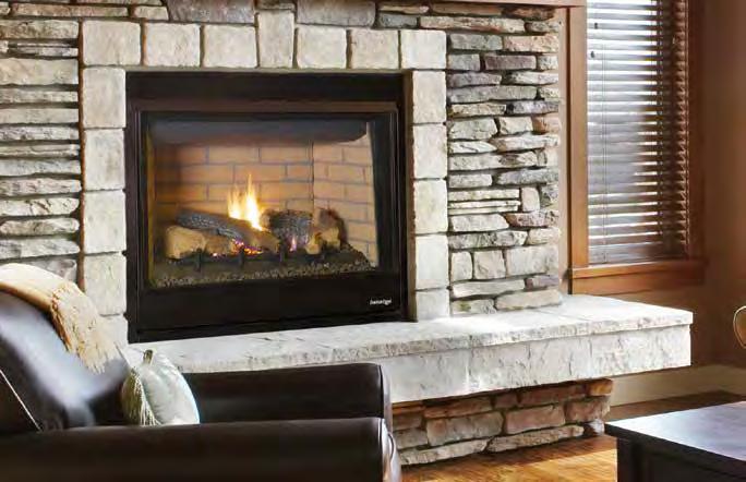 MADISON (A) DIRECT VENT GAS FIREPLACES WELCOME HOME TO WARMTH 10 TM FEATURES Direct vent