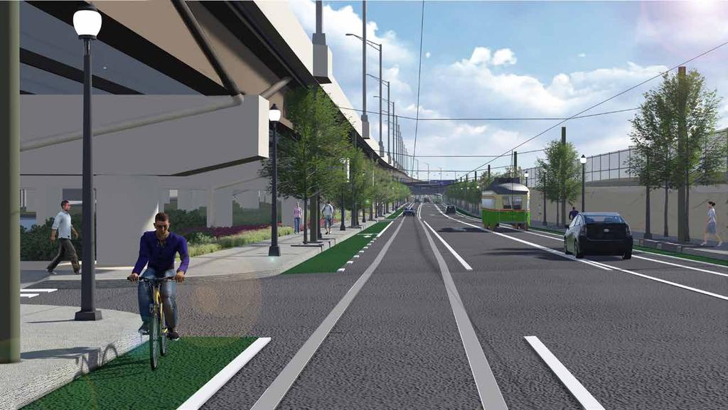 City Sharrow City On-Street Bike Lane Phase 4 Boundaries Phase 4 Multi-use Trail Phase
