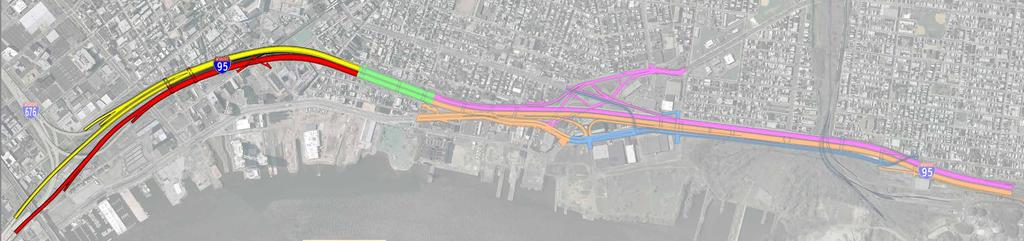 Future Phases 5 and 6 Phases 5 and 6 will reconstruct I-95 between Race Street and Frankford