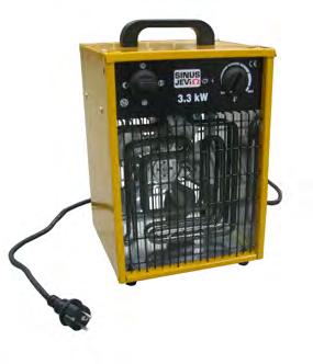 TXI Cost effective electric fan heater type TXI is suitable for light industrial use and other less demanding applications. These heaters are especially convenient for mobile use.