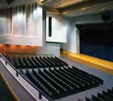 Auditoriums Fixtures commonly used: downlights, coves, and pendants Smooth dimming is essential to setting the stage for an engaging audience experience.