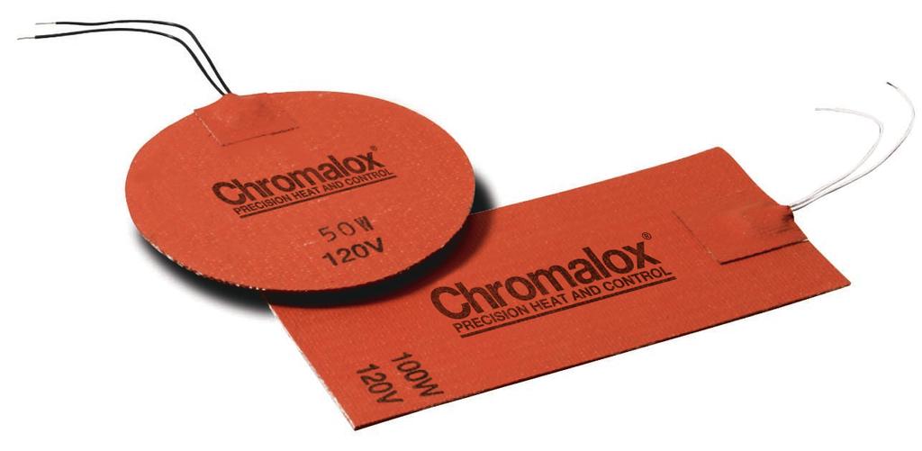 Chromalox SL-N General-Purpose Silicone-Rubber-Insulated Flexible Heaters For the Greatest Flexibility in Meeting Your Application Requirements Chromalox SL silicone-rubber-insulated heating elements