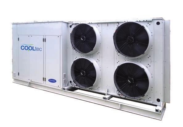 Packaged Condensing Units Opti OL Outdoor GC5 Packaged Condensing Units Transcritical booster rack for medium and low temperature applications Transcritical Booster rack for medium and low