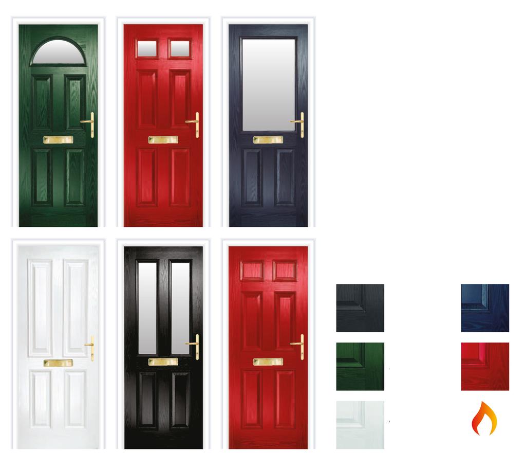 THINK PVC-U WINDOWS DOORS AND CONSERVATORIES THINK CRYSTAL Fire doors - for the ultimate in safety, choose Crystal high performance fire doors Crystal s fire doors are manufactured using Nan Ya slabs