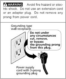 A separate circuit is recommended to prevent possible loss of product due to over-loading or failure of other equipment on the same circuit.