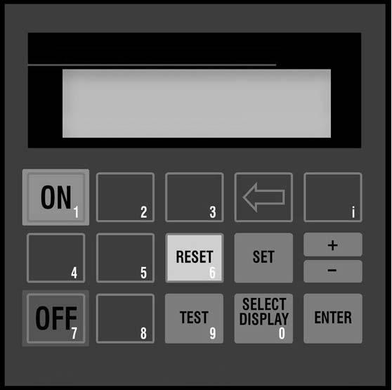 6.6.1 BASIC USER INTERFACE The DPC display provides the user with the operating parameters and their corresponding values. The following illustration summarizes the keypad functions.