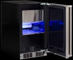 MP15CLP2LP Overlay, Integrated Left $1,742 $1,742 $2,399 $2,669 15" Marvel Professional Indoor Clear Ice Machine, Factory Installed Drain Pump Produces up to 34 lbs. and stores 30 lbs.