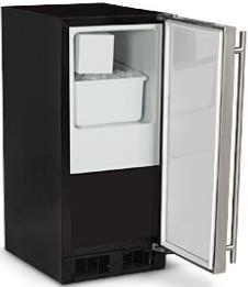 ICE MACHINES Picture 15" Marvel Indoor Undercounter Crescent Ice Machine Produces up to 12 lbs. and stores up to 15 lbs.