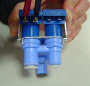 7-8. Water Valve Function - first-water Valve (in machine room) : supply the water from city water to water filter in refrigerator - second-water Valve (in door) : supply the water from