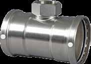 Viega ProPress fittings The recognized leader in copper press, Viega ProPress fittings make clean
