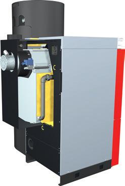 P4 Pellet Option: Condensing boiler technology For outputs from 8 to 25 kw, the Froling P4 Pellet boiler is also available with innovative condensing boiler technology.