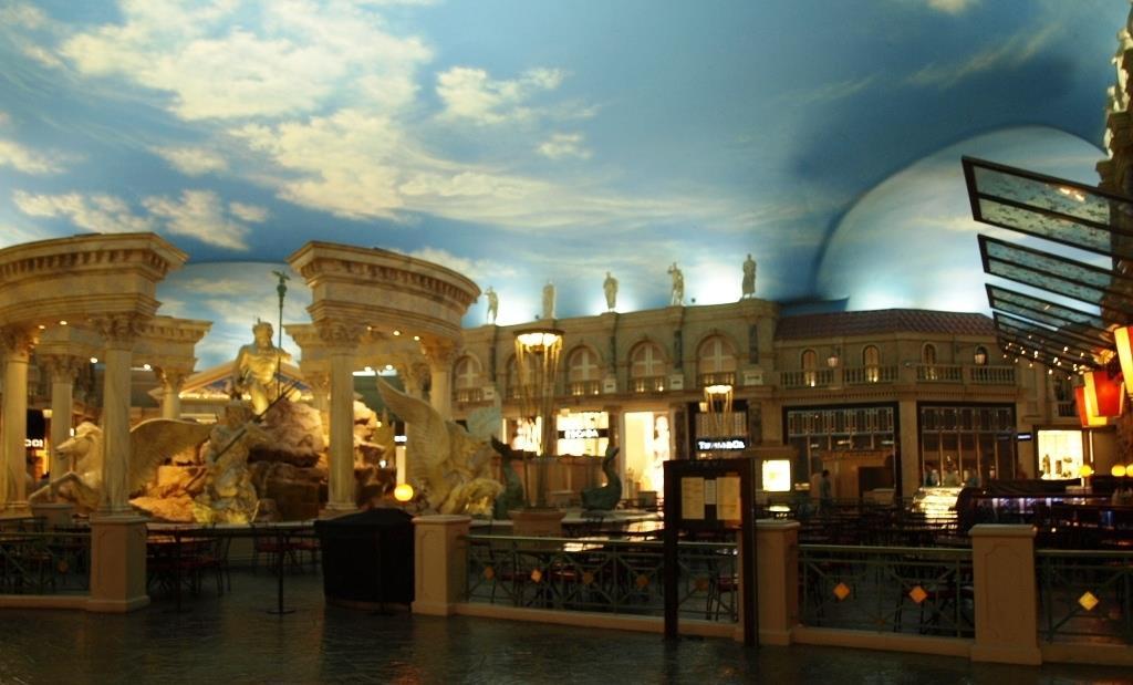 STOREFRONT ELEVATIONS PHASE I & II: Inside The Forum Shops, visitors encounter a visual, sensory and aesthetic experience