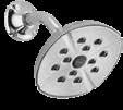 SHOWER HEADS ISH1501-H2O Shown in Chrome H 2 Okinetic Pendant Shower Head