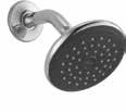 9 3 8" (236 mm) Raincan Touch-Clean Shower Head with Full Body Spray RP72568 Single Setting Recommended for use with Cassidy Finishes: Chrome, CZ, PN, RB, SS Touch-Clean 8.