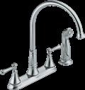 escutcheon Single-Handle Pull-Down Bar/Prep 9997-DST-IN 1 or 3-hole installation Order RP71545 for optional escutcheon Soap Dispenser RP71543 Chrome Arctic Champagne Polished Stainless AR Bronze CZ