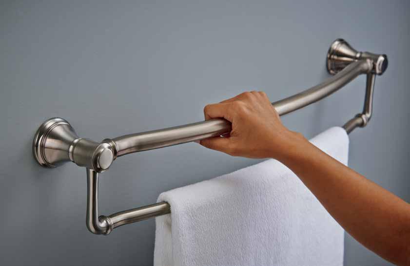 INDEPENDENT & EASY Our universal design solutions offer safety with style. For more than half a century, Delta Faucet Company has studied the daily relationships between people and water.