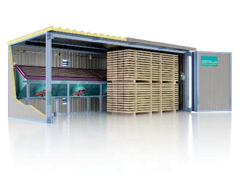 DRYLINE SMALL AND FLEXIBLE - HT Standard Drying Kilns sizes from
