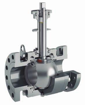 DIN cryogenic Cryogenic valve General features Split body / full trunnion Autoadjustable packing Floating and guided ball Self cavity pressure relief Full bore Antistatic stem Soft seat Service Temp.