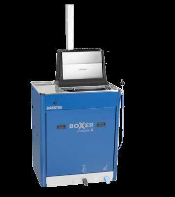 BoXer double Aqua DB22A BoXer double Combo DB22C A compact-size unit for water-borne cleaning. The Double A has 2 working stations, which can both be used simultaneously, independently of each other.