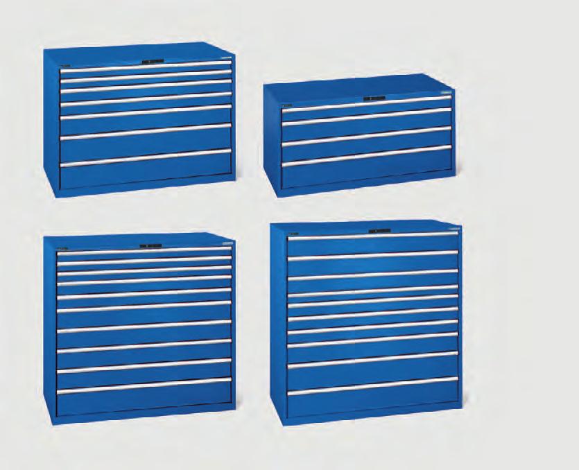 Lista Premium drawer cabinets Width 1431 mm, depth 725