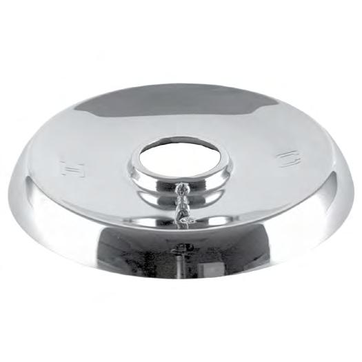 SWD0403 1 Per Bag MLF-5 1/2PB Mixet Escutcheon For Non-Pressure Balance Valves 5-1/2"OD Material: Stainless Steel