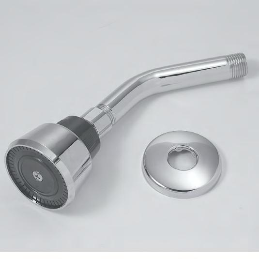 I-8 Mixet Shower Head 4-Spray Setting with Brass Ball 2.