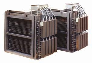 275kW 3x400V Operating temperature: 500ºC Electric Heaters for Preheating Process Air used in