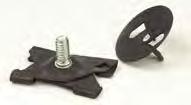 T-Bar Scissor Supports electrical fixtures from standard 15 /16" T-Bars. BA-4-WN wing nut included.