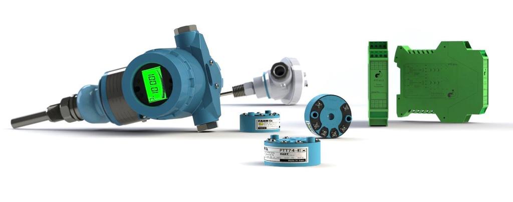FAHM Co. PTT74 Series The PTT74 is a versatile temperature transmitter that delivers field reliability and advanced accuracy and stability to meet demanding process needs.