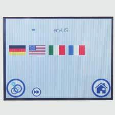 (See figure 35). Language Select desired language by selecting Flag icon. (See figure 38).