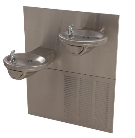 Series Barrier Free, Wall Mounted Electric Drinking Fountain ** U.S. DESIGN PATENT D545,607 (Bowl Design) A12408S / A12408S-SO TECHNICAL ASSISTANCE TOLL FREE TELEPHONE NUMBER: 1.800.591.