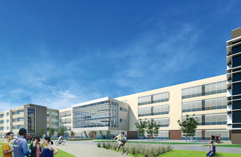 of learning space Available to grades K-12, the educational village opens in 2017 with two-story Wells Elementary School and fourstory Bridgeland High